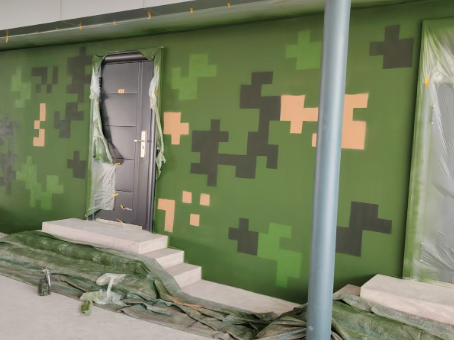 郑州迷彩漆施工简介、工艺流程及分类