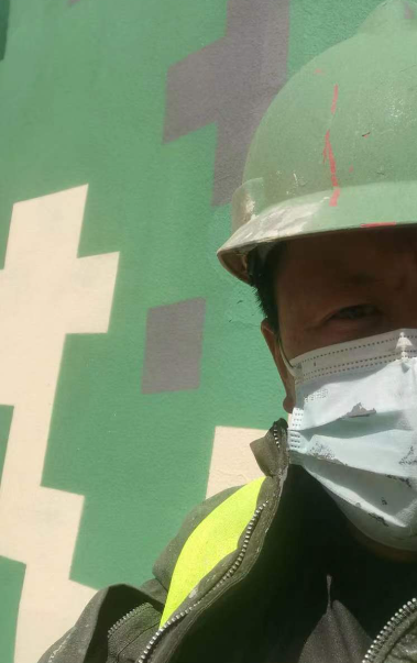 郑州迷彩漆未完全固化；